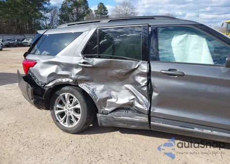 2022 Ford Explorer Xlt из США, поврежденный, VIN 1FMSK7DH1NGC43175